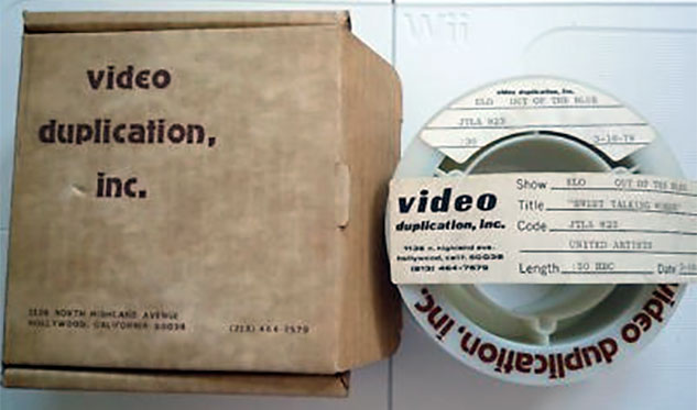 ELO ELECTRIC LIGHT ORCHESTRA RARE VIDEO REEL 30S SWEET