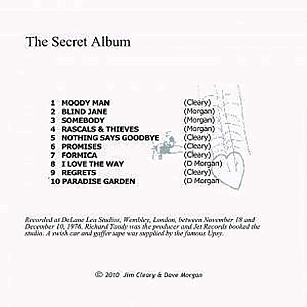 the secret album temas