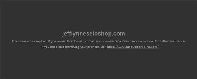 jefflynneseloshop