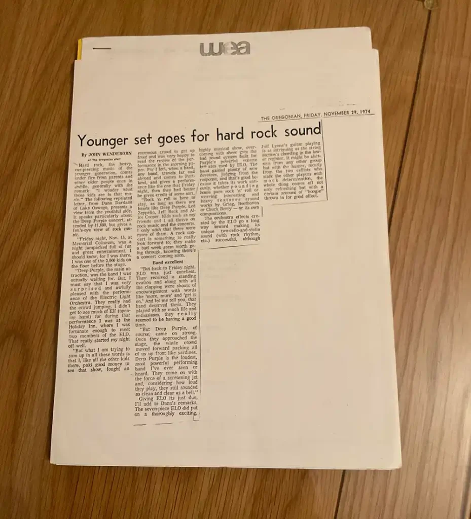 eldorado tour 1978