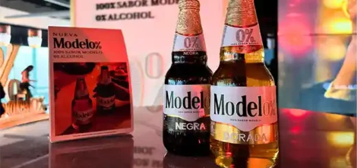 model0% cerveza