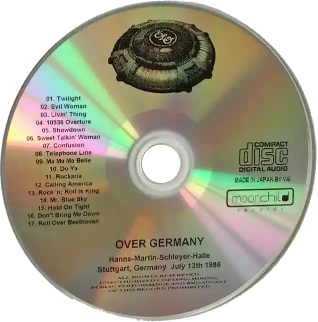 cd concierto ELO final 86