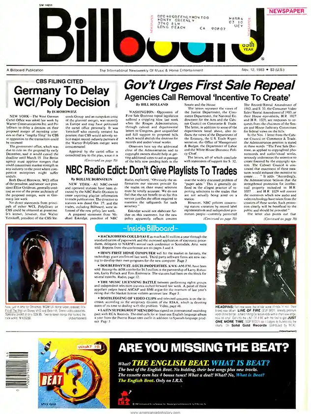 billboard nov 1983