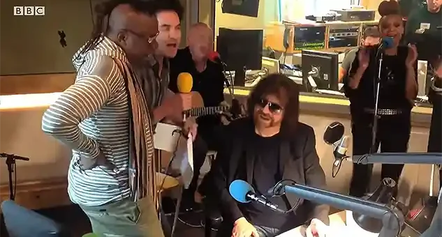 JEFF, train y earth wind & fire