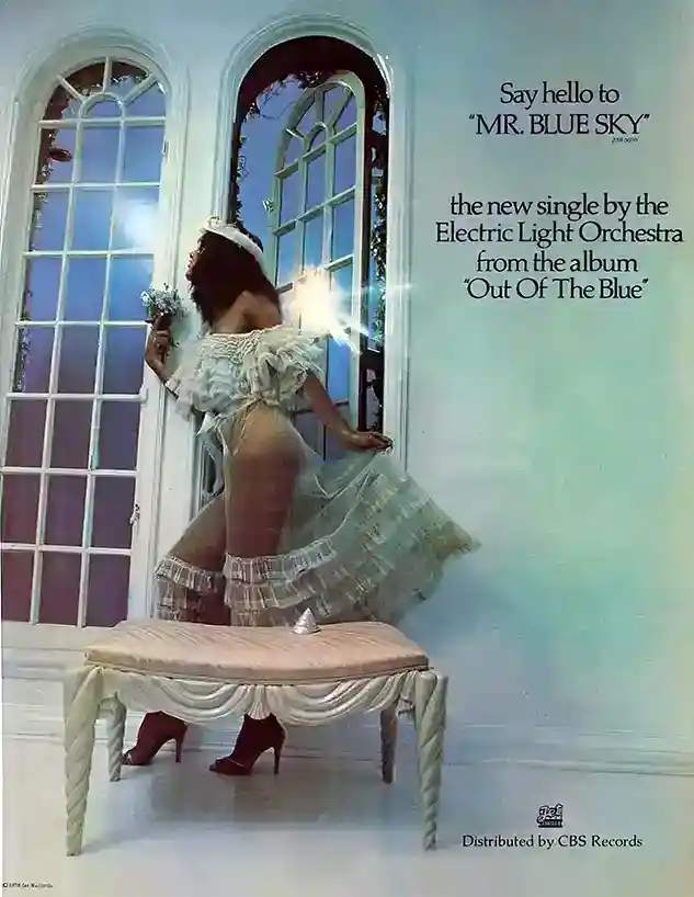 say hello to mr. blue sky