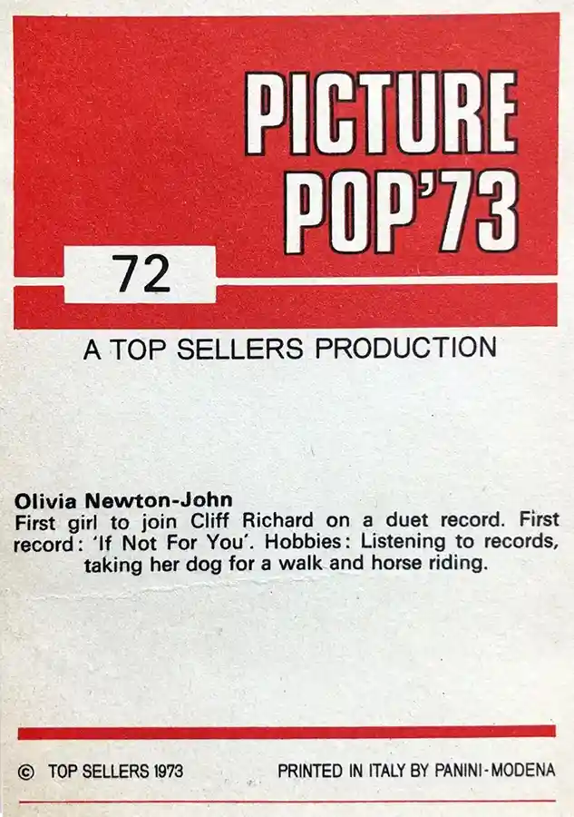 cromos picture pop 73