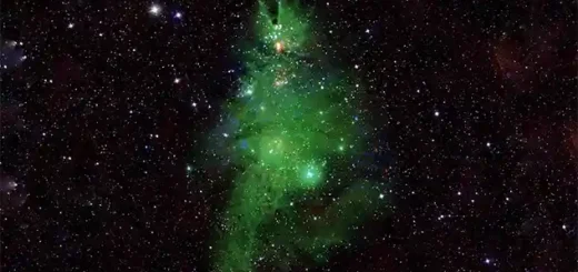 árbol de navidad nasa