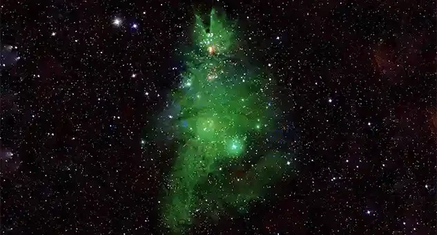 árbol de navidad nasa