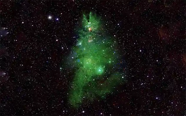 árbol de navidad nasa